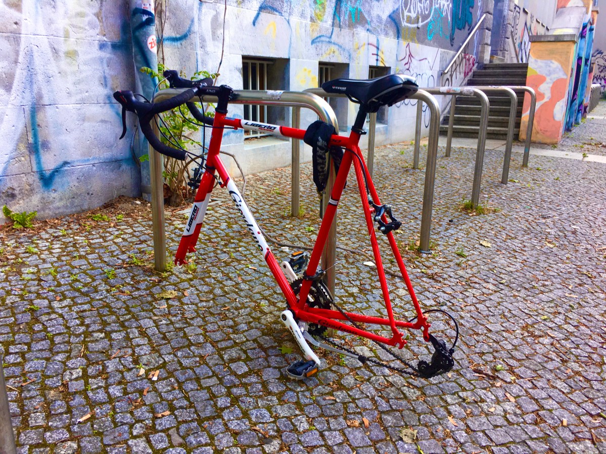 62) Fahrrad-Skelette