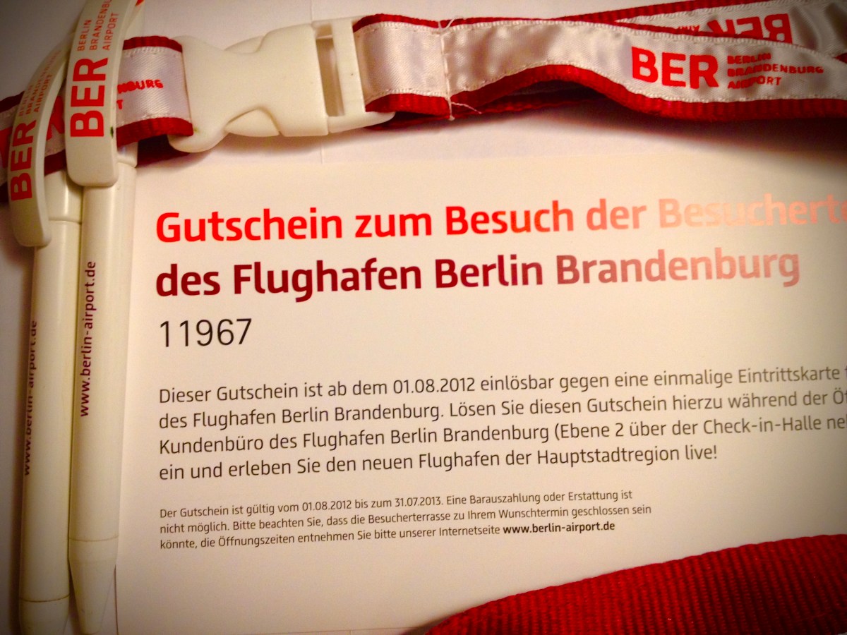 1) Tschüss Tegel, Willkommen BER (Gastbeitrag&nbsp;Hermann)