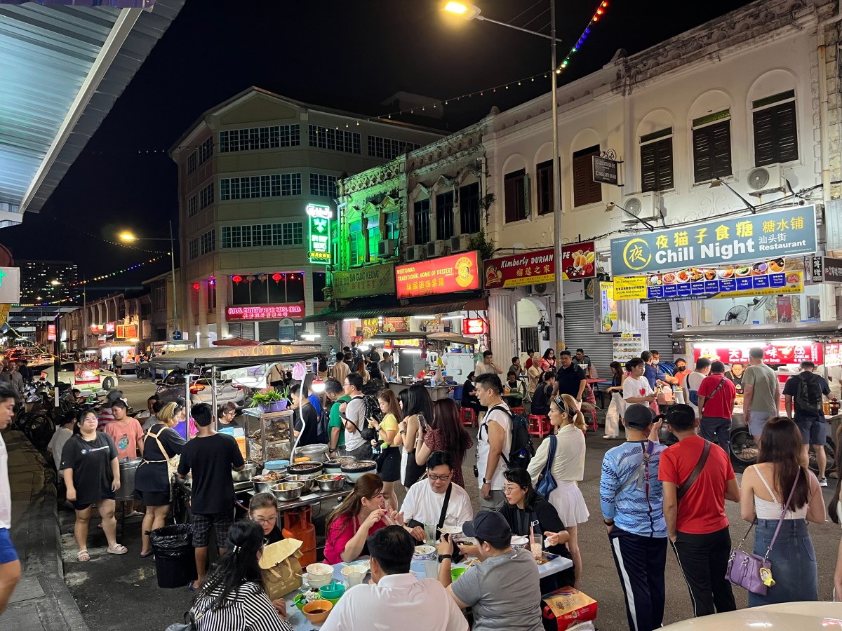 133) Postkarte aus Penang / George&nbsp;Town