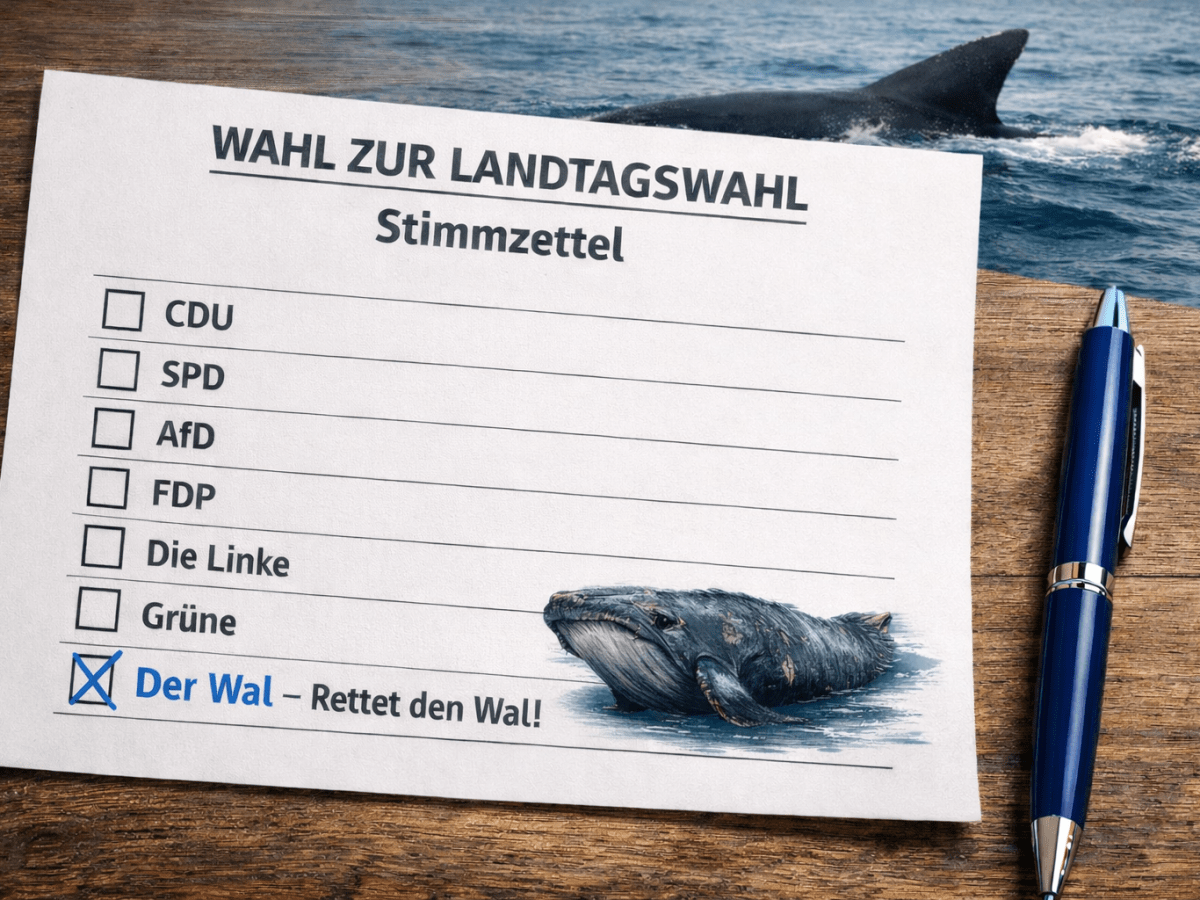 761) Kümmert euch mal um eure(n)&nbsp;Wa(h)l