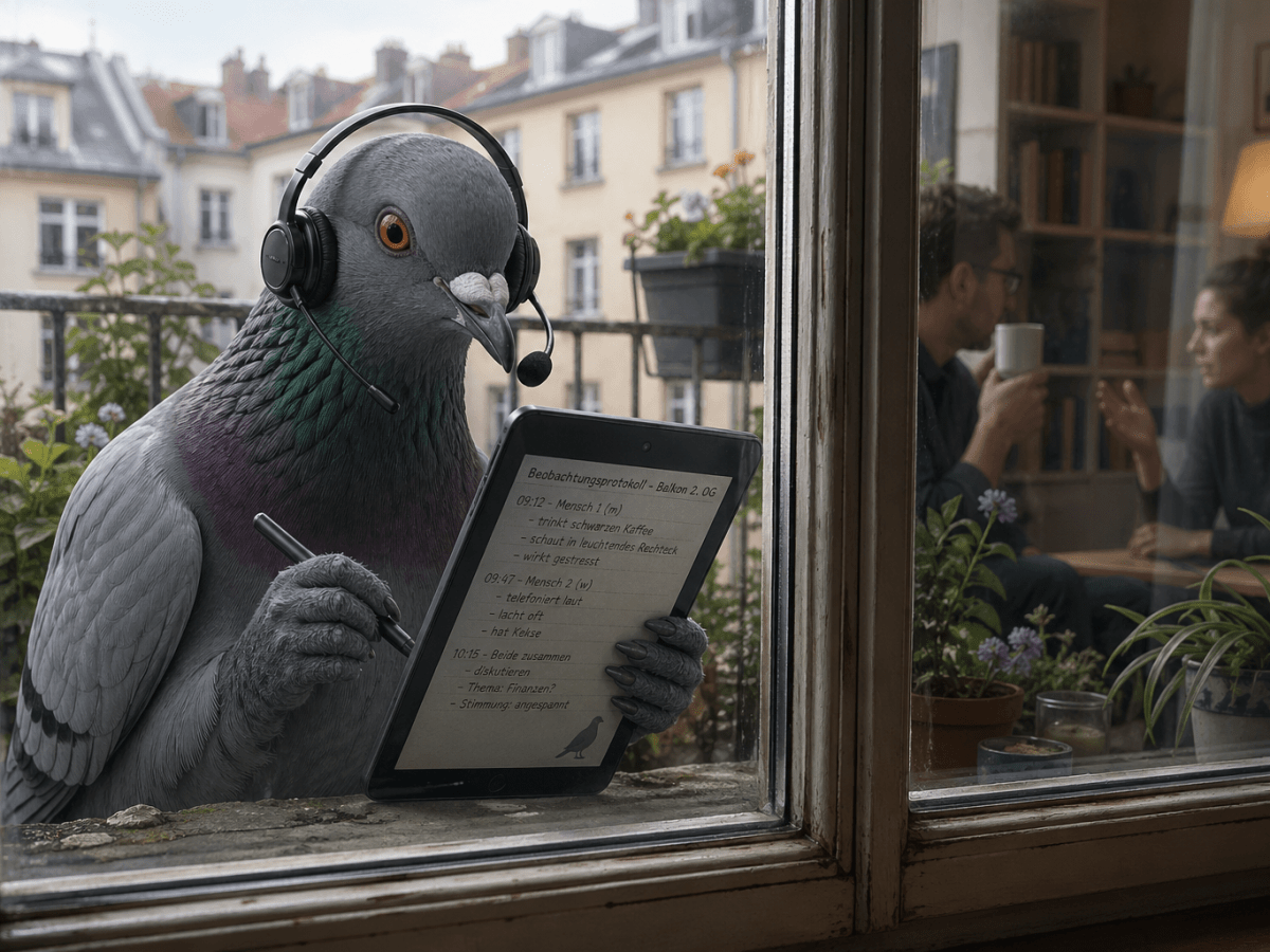 113) Lieber `ne Taube auf dem&nbsp;Dach